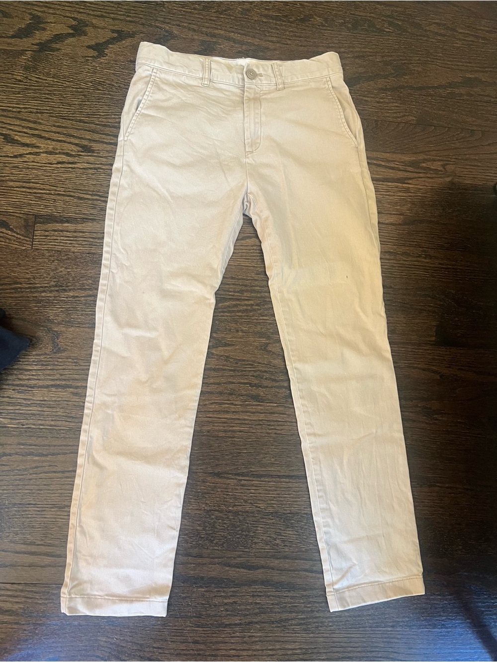 J. Crew Kids Slim Chino Pants in Light Beige